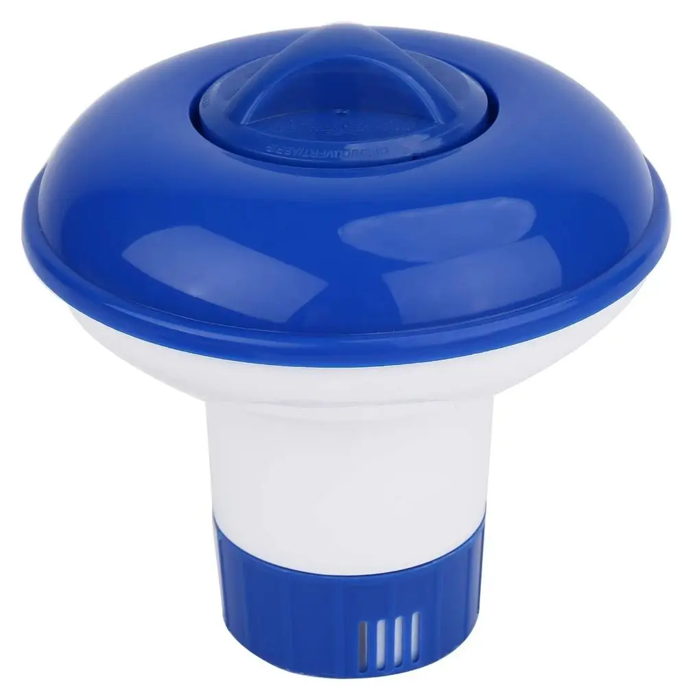 Dispensador de cloro para piscina ABS con diseño flotante