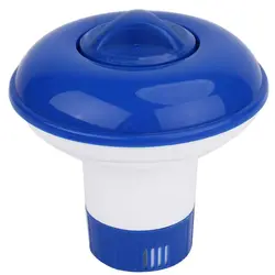 Dispensador de cloro para piscina ABS con diseño flotante