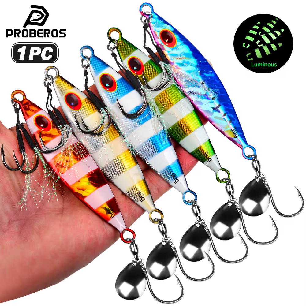 Jig Metálico PROBEROS para Lubina en Agua Salada - imagen 2