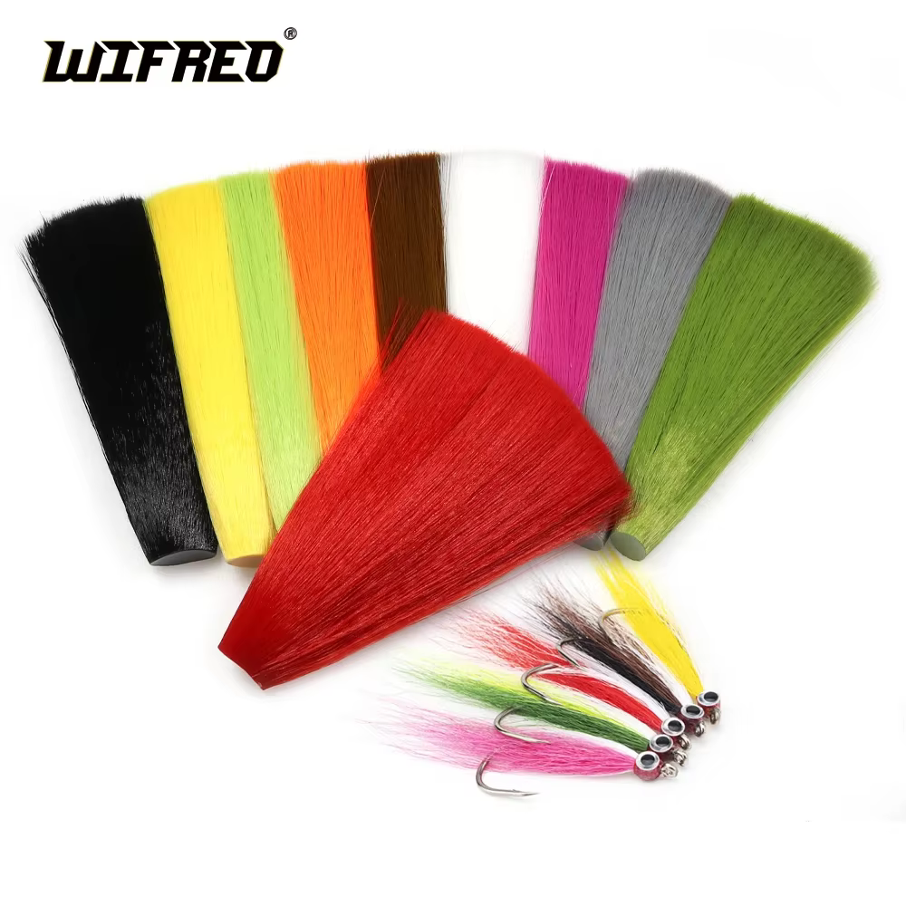 Wifreo Cola de Caballo Dubbing fibras para moscas artificiales