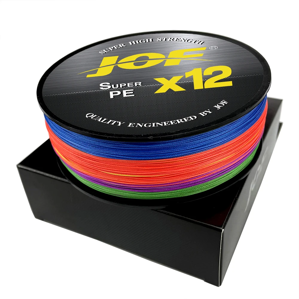 JOF X12 Sedal Trenzado PE – Alta resistencia para pesca deportiva - imagen 3
