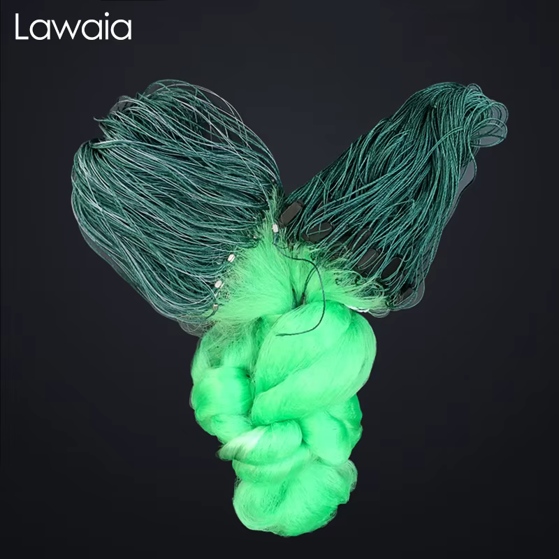 Red de aterrizaje Lawaia 2m x 50m – Landing net de seda marrón - imagen 5
