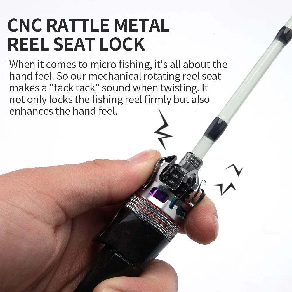 FISHINGFANS RANCY 2.0 caña ultraligera UL fibra de vidrio sensible - imagen 2