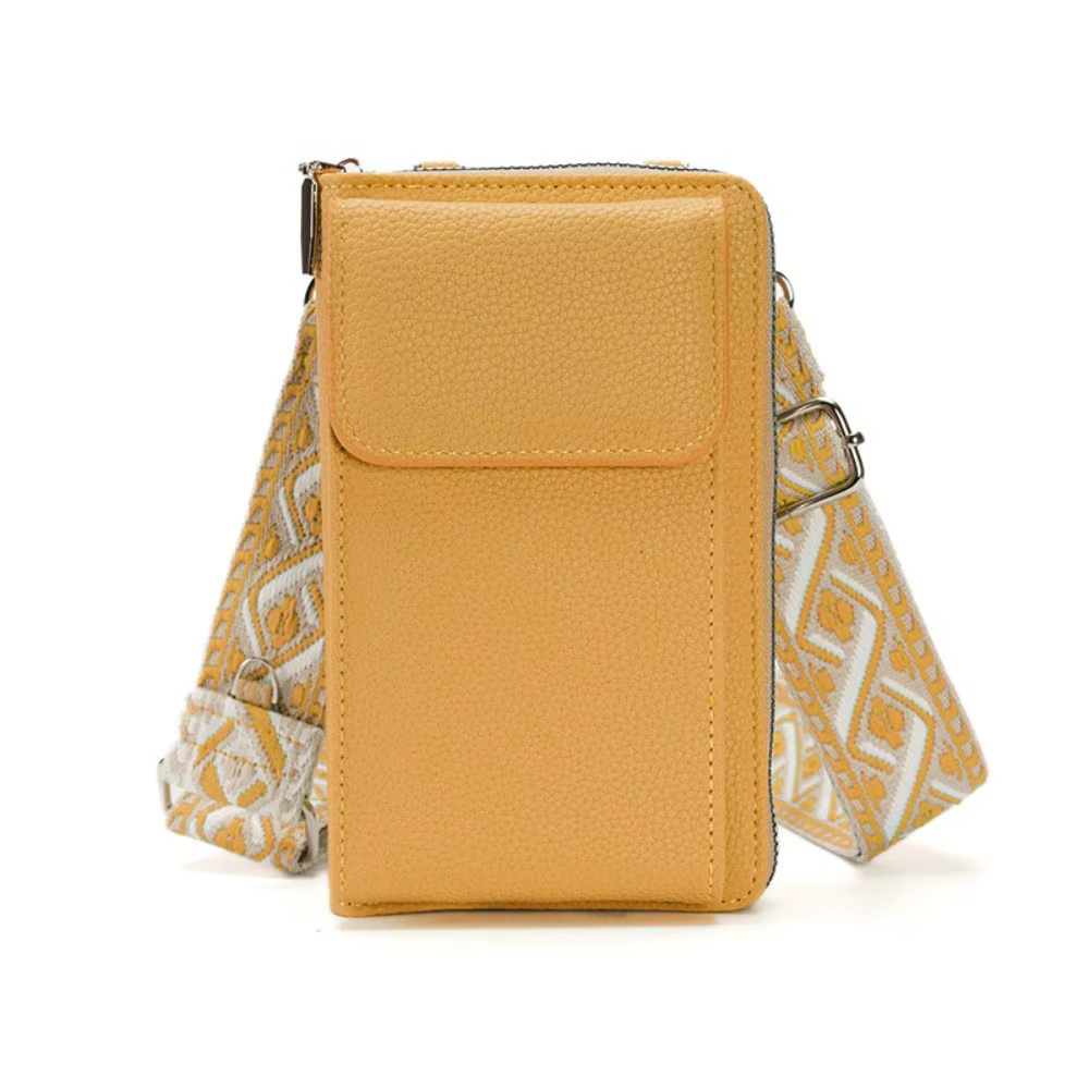 Bolso cruzado ligero con cremallera