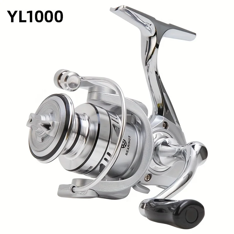 Carrete de pesca GLS Baitcasting metálico para agua salada - imagen 4