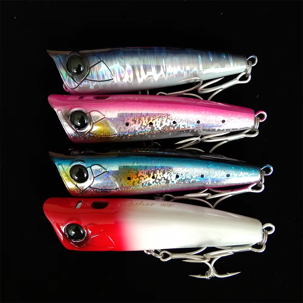 TSURINOYA DashER 90F Chatterbait de superficie para lubina