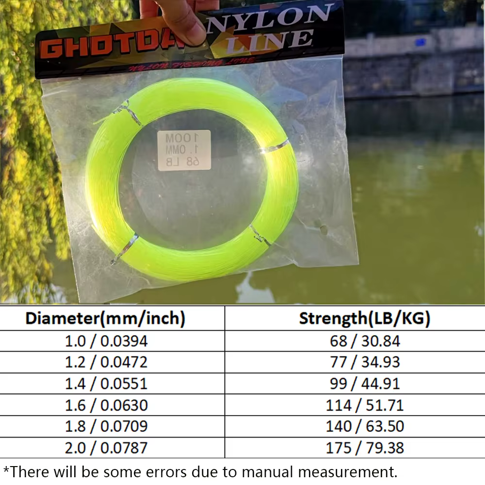 Monofilamento Ghotda Extra Resistente para Agua Salada y Dulce - imagen 5