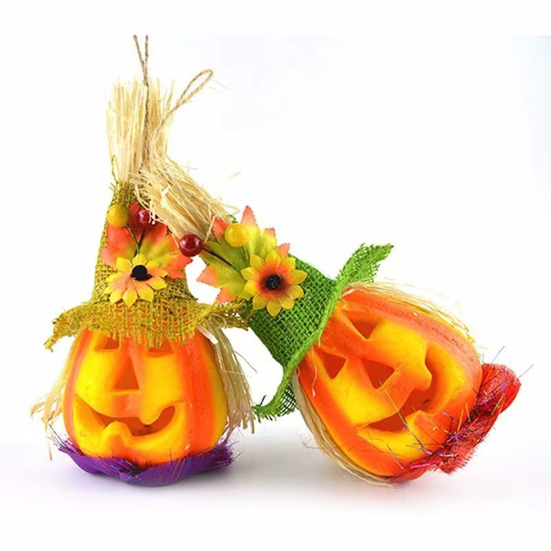Lámpara Decorativa Calabaza Luz Nocturna para Pesca Exterior Halloween - imagen 3