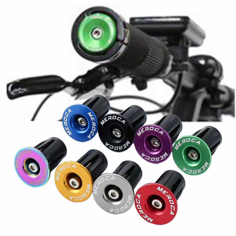 Tapones de Extremo para Manillar de Bicicleta Universales Antideslizantes - imagen 4