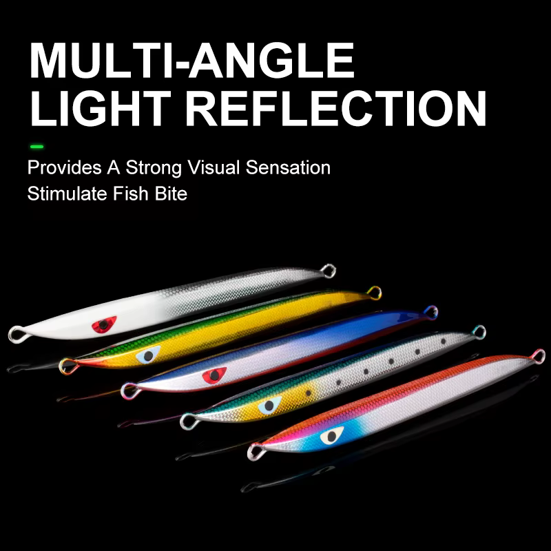 Jig Metálico TEASER J118 Luminoso para Agua Salada - imagen 3