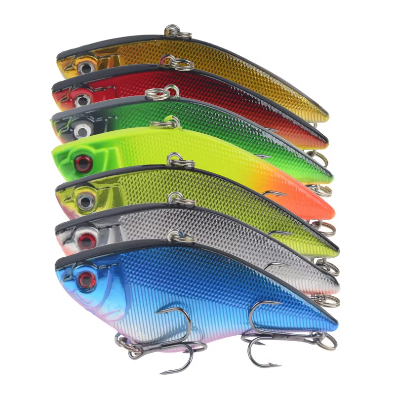 Señuelo VIB 7cm 16g Triple anzuelo Bass Pike - imagen 2