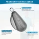 THKFISH Plomos de lanzamiento para pesca drop shot – agua salada - imagen 3