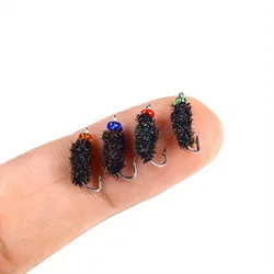 Moscas para pesca con mosca trucha: ninfas húmedas y señuelos