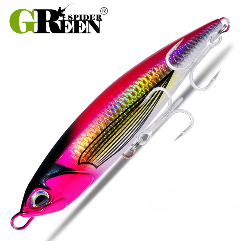 GREENSPIDER stickbait hundimiento para pesca de atún marino