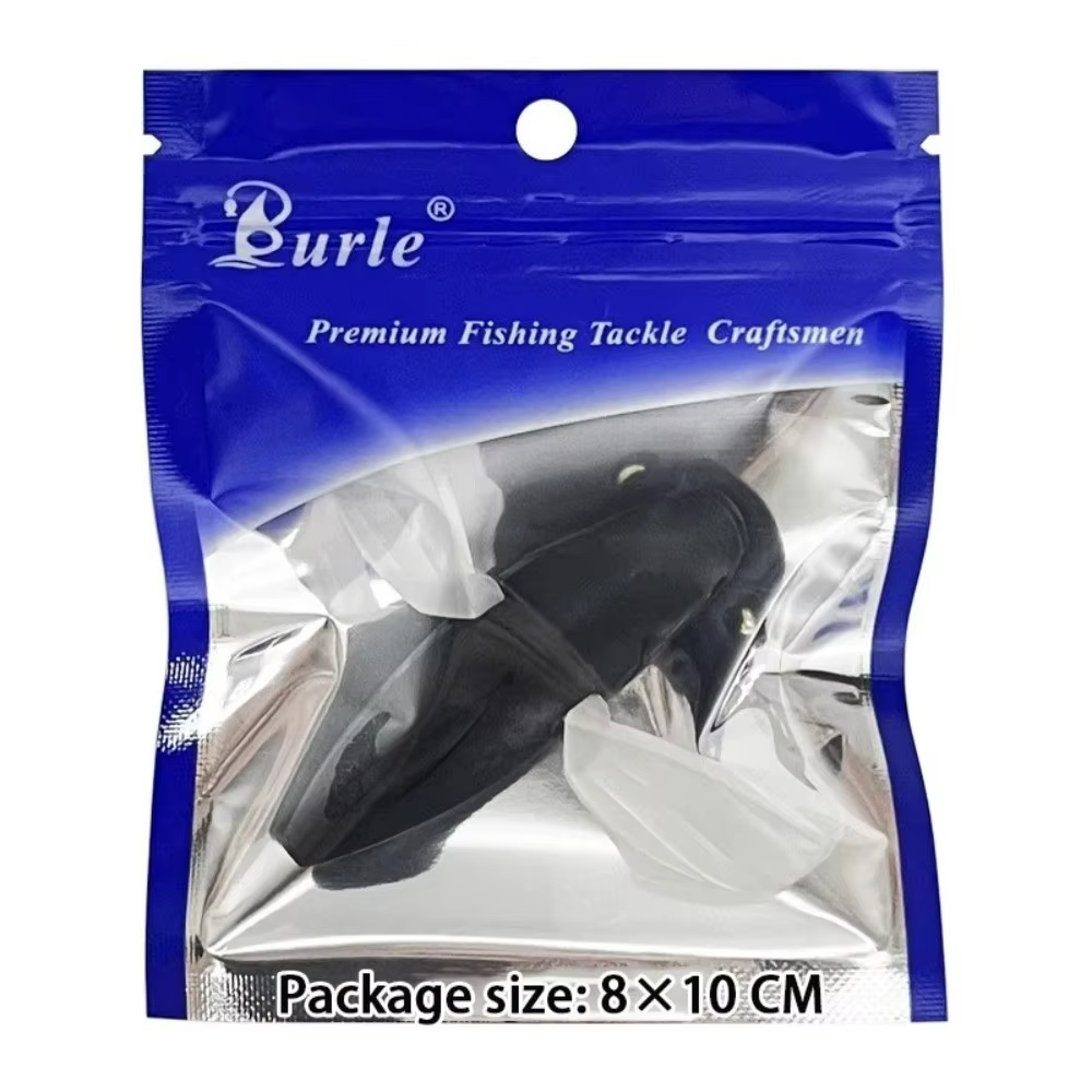 Señuelo suave de arrastre 55mm forma pájaro 6,5g para pesca de atún