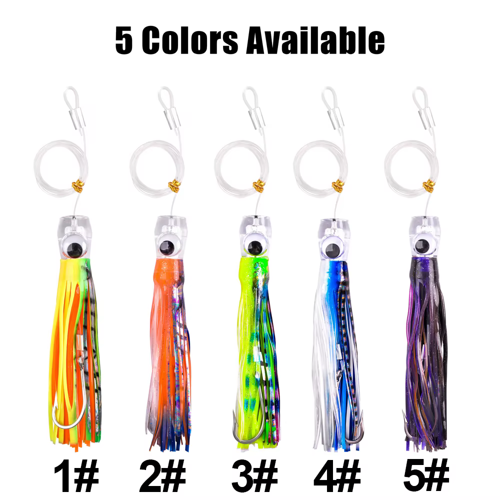 Mahi Marlin Wahoo – Señuelo curricán con falda para atún - imagen 4