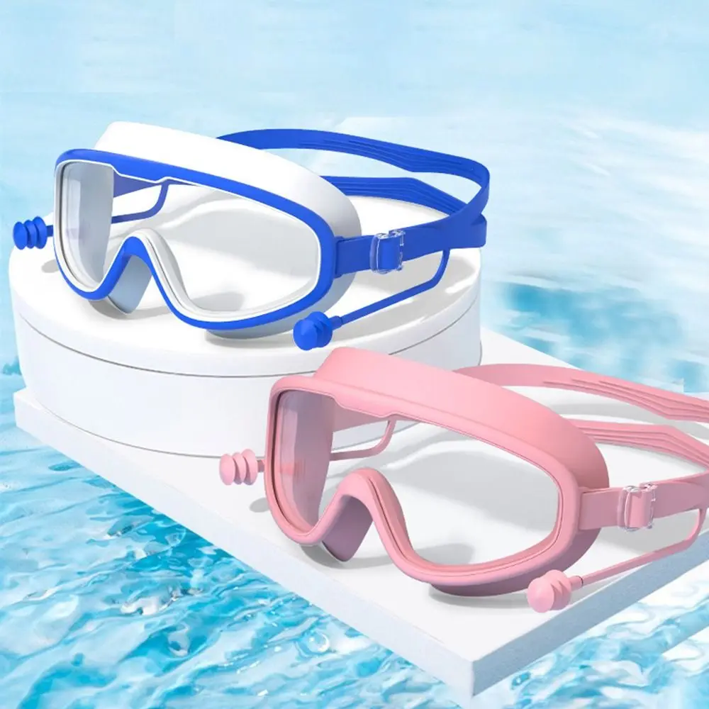 Gafas de natación infantiles con montura grande