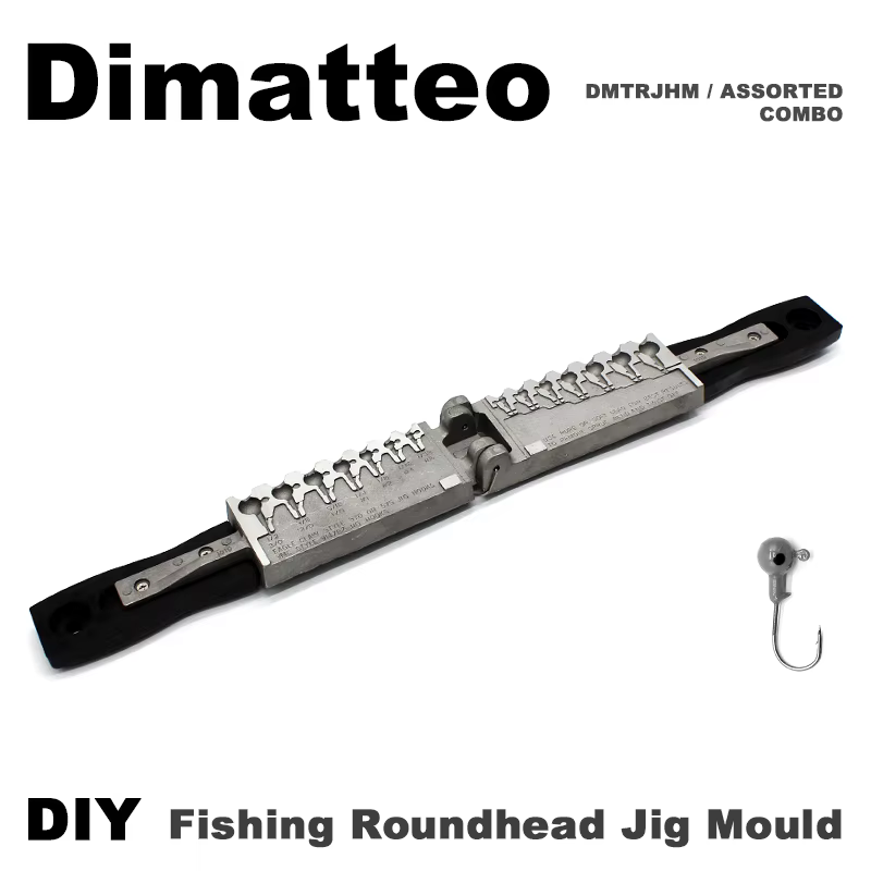 Dimatteo Molde Jig Head Redondo – Juego de pesos variados - imagen 5