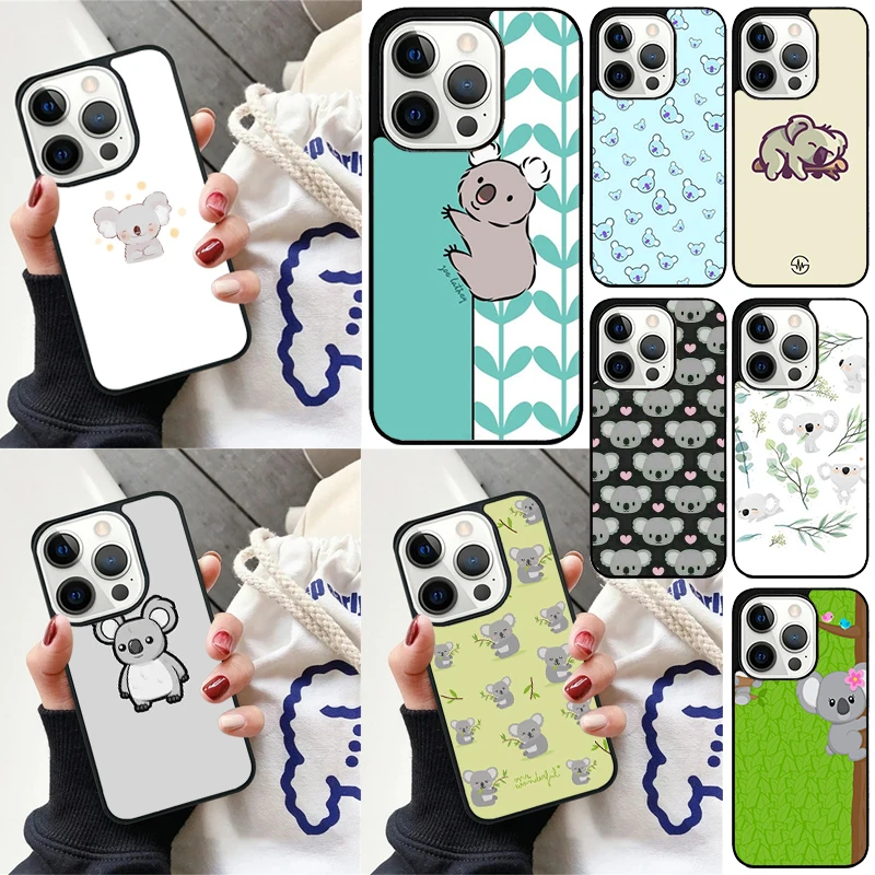 Funda iPhone con ilustraciones de koala — protección fina - imagen 2
