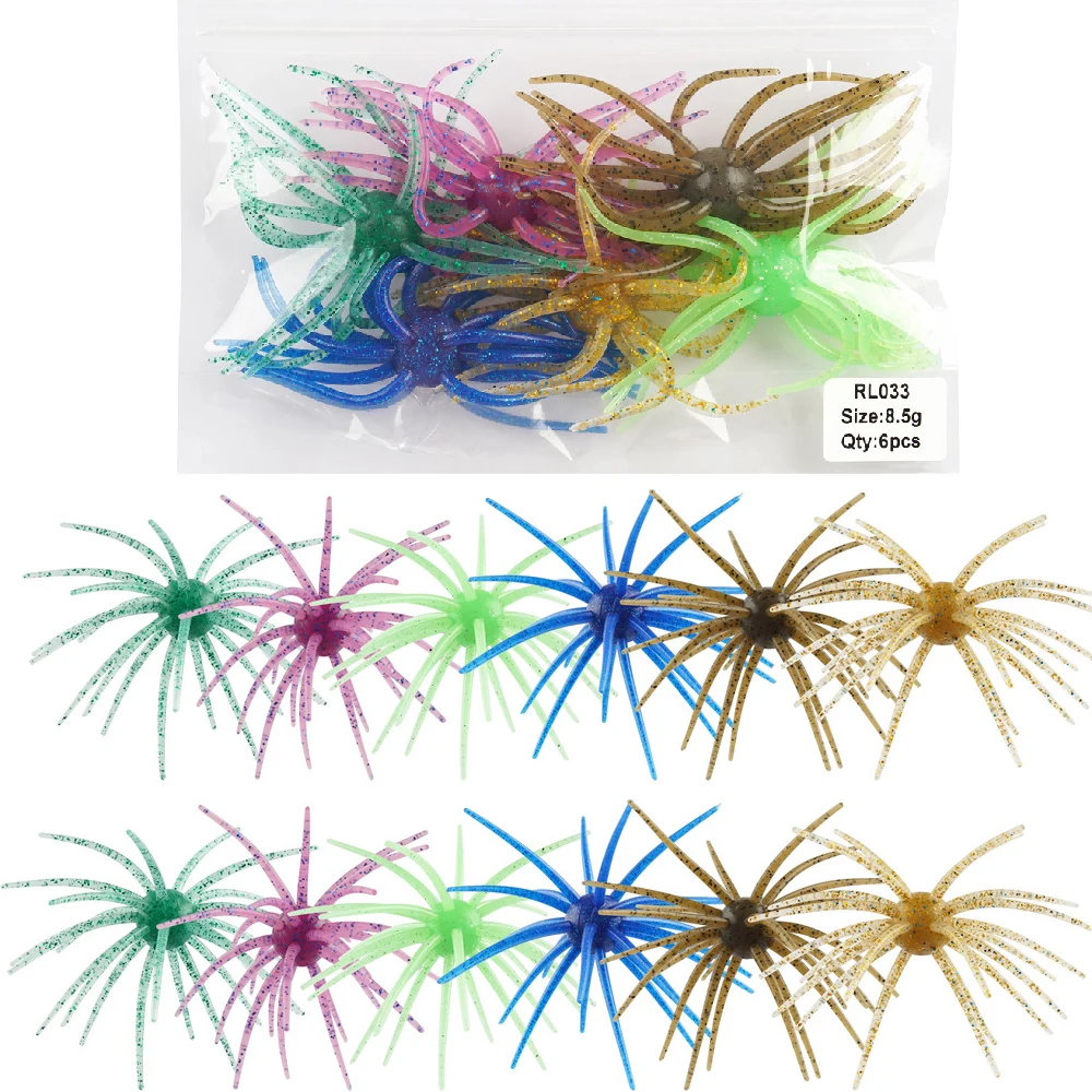 Señuelos de erizo jigging de precisión para lubina y trucha - imagen 5