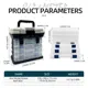 Caja de pesca ShareShark multifuncional para señuelos y accesorios
