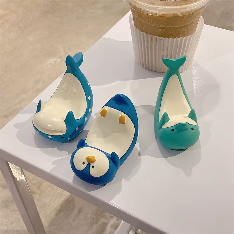 Soporte para móvil de pesca con diseño delfín 3D - imagen 2