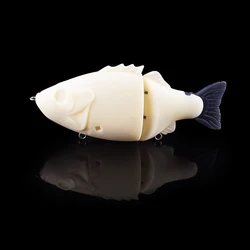 Hanlin Swimbait para lubina – Cuerpo rígido, cola flexible