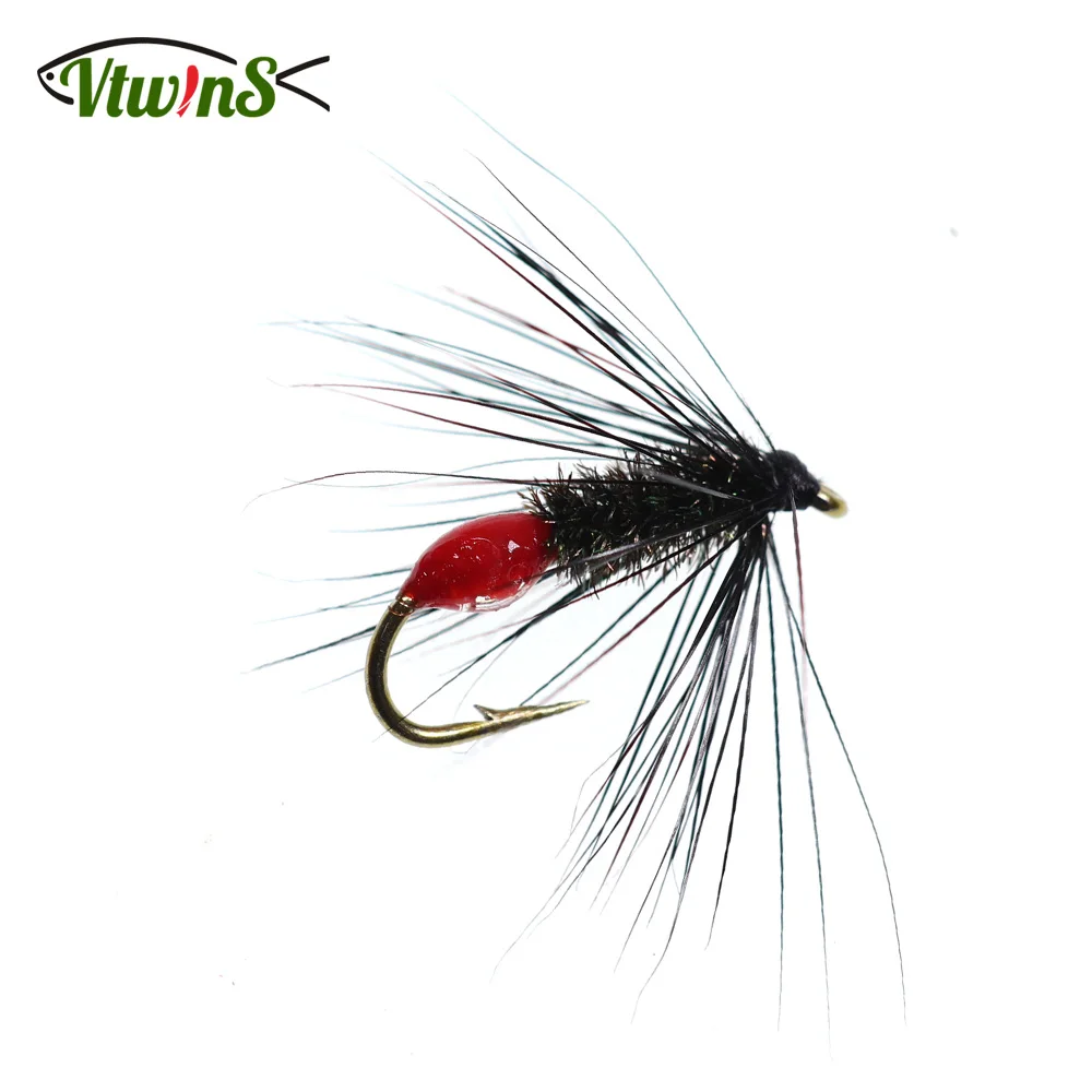Vtwins señuelo para trucha húmedo con cebo de hormiga - imagen 3