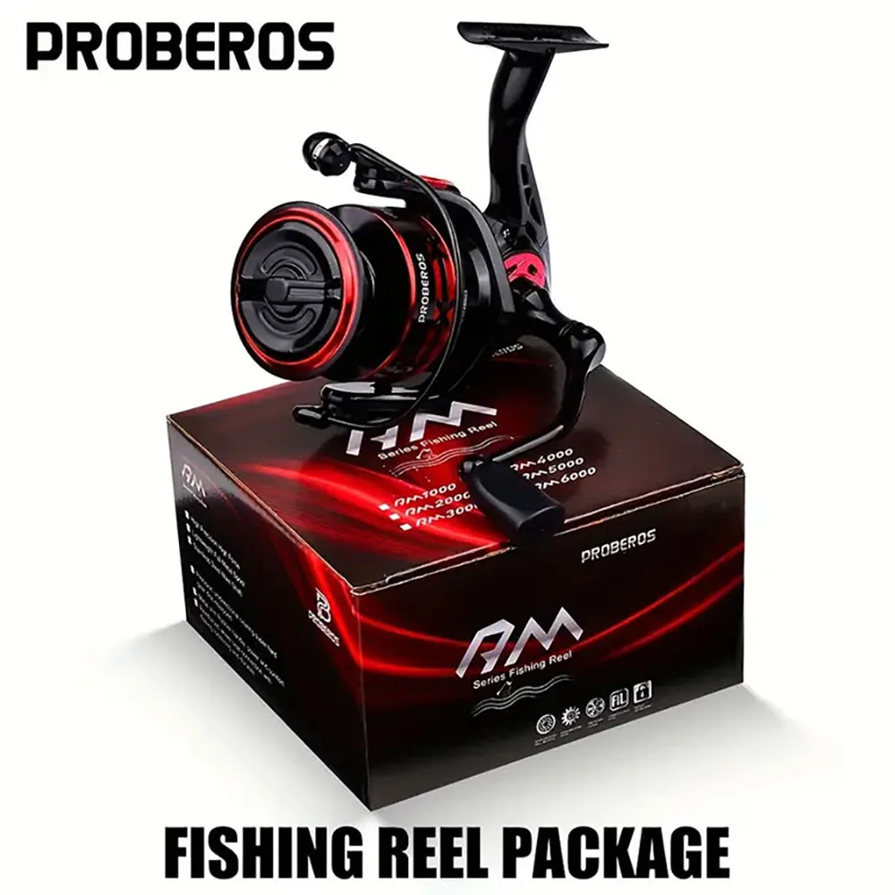 PROBEROS Carrete Spinning 5.2:1 – Arrastre 9KG agua salada - imagen 2