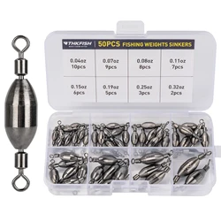 THKFISH Plomos de arrastre para Carolina Rig con esmerillones