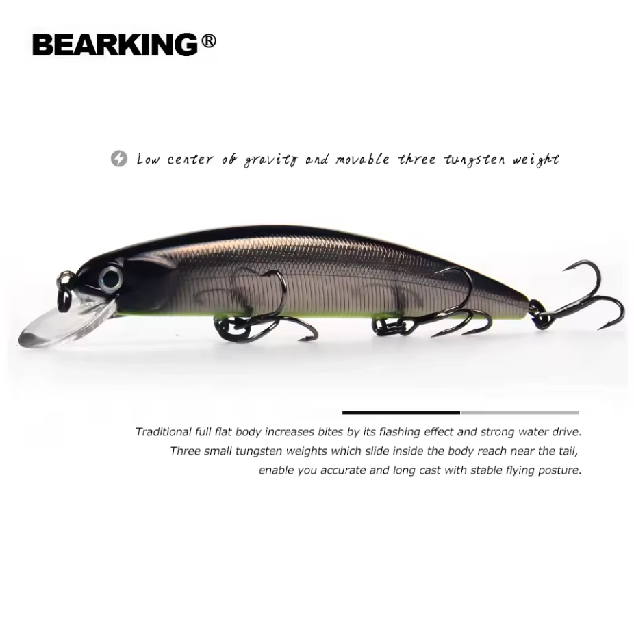 Wobbler Bearking 11cm 17g – Profundidad 1,5m - imagen 4