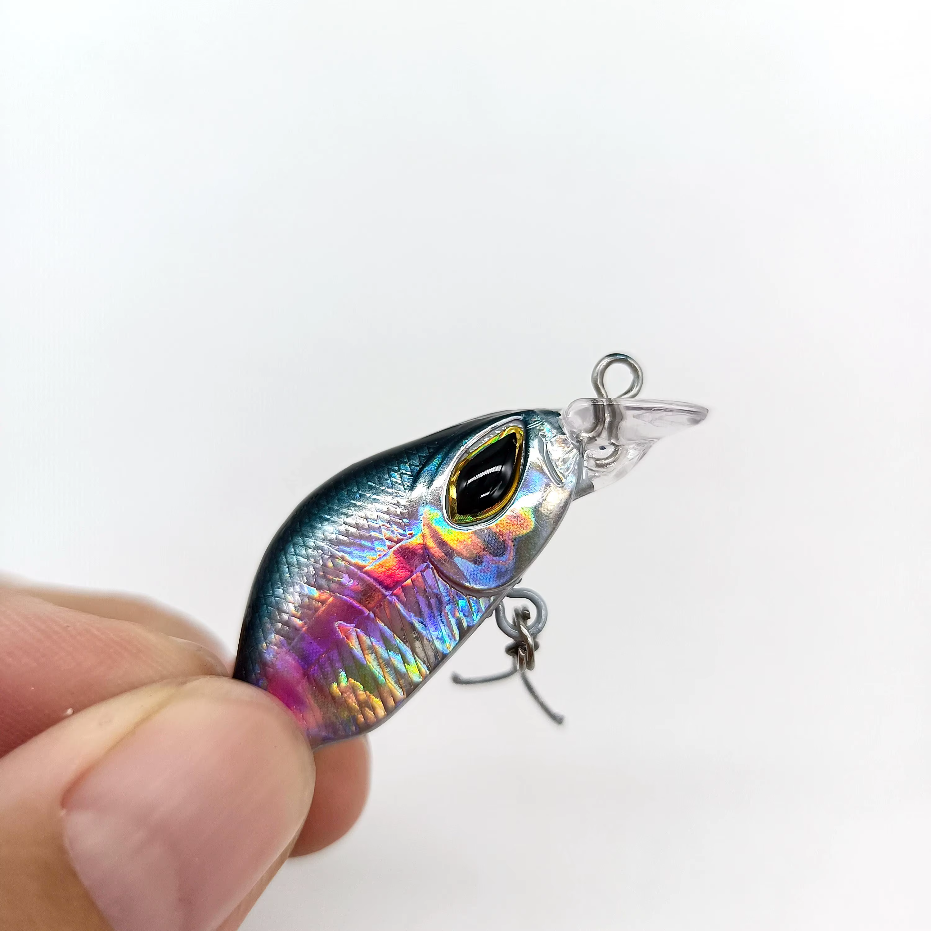 DUODUOYU Mini Crankbait - Señuelo hundimiento para lubina 42mm - imagen 5
