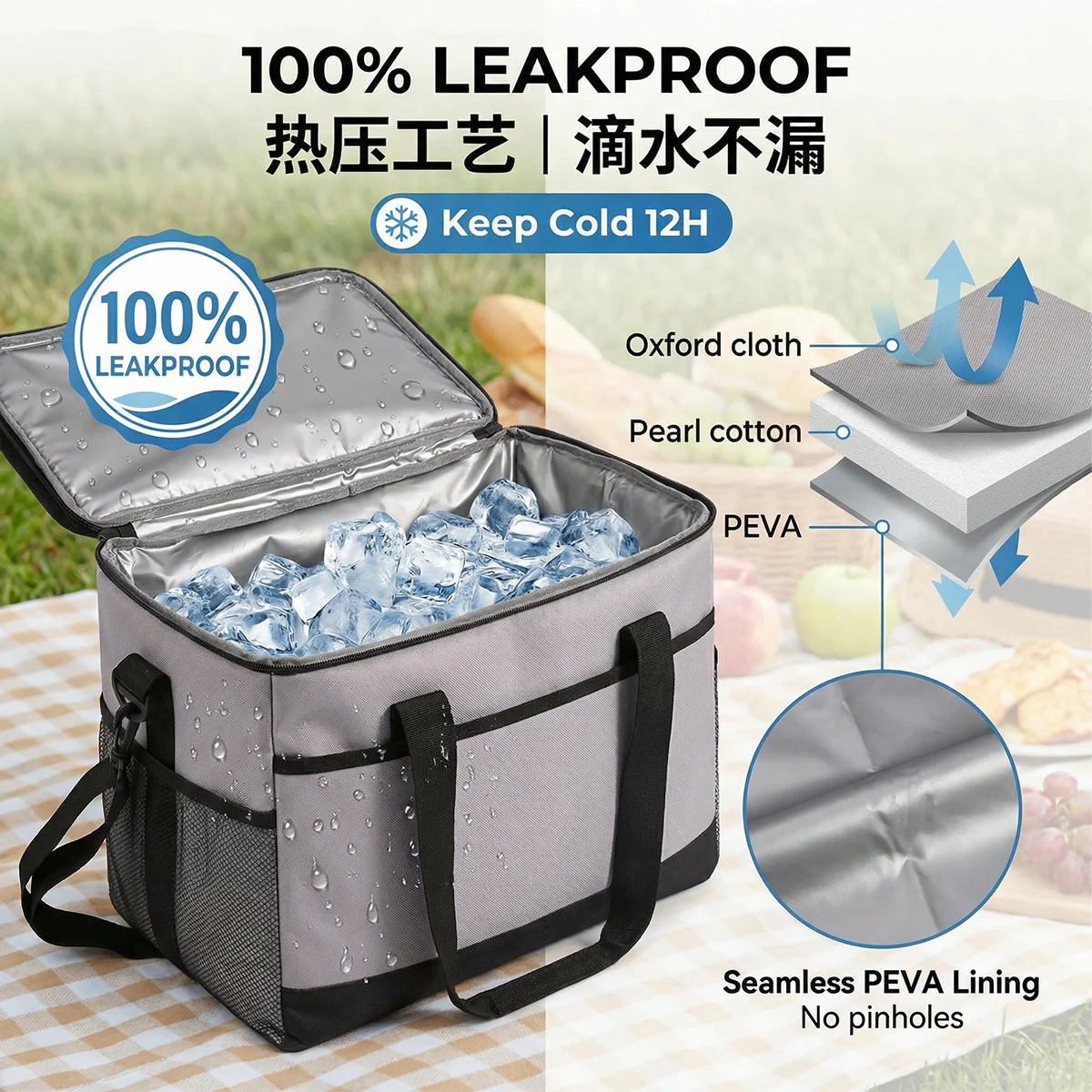 NUNATAK SEA Rock bolsa de pesca impermeable aislada antirrobo - imagen 4