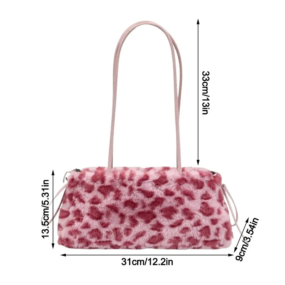 Bolso bandolera para mujer, estampado de leopardo, ligero y amplio - imagen 5