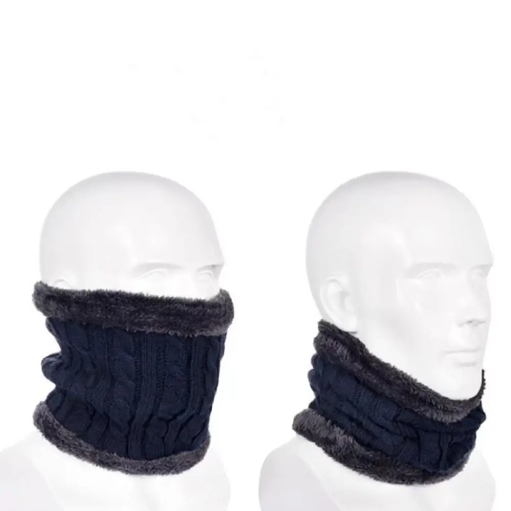 Detalle del tejido de algodón del calentador de cuello