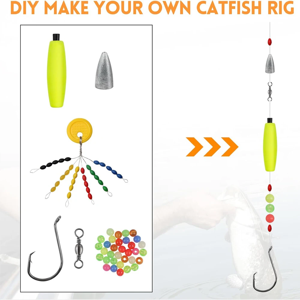 Cuentas de pesca y topes de bobber