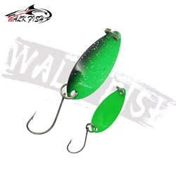 Señuelo Cuchara Walk Fish metálico doble cara con lentejuelas