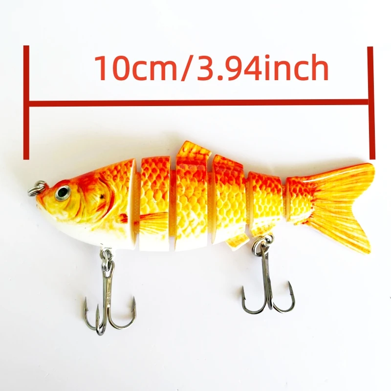 MEGAIMABASS 8063 Señuelo multisegmentado para pesca marina – cebo - imagen 4