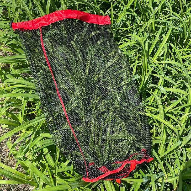 Cesta plegable de pesca Oxford con malla - Jaula portatil para peces - imagen 5