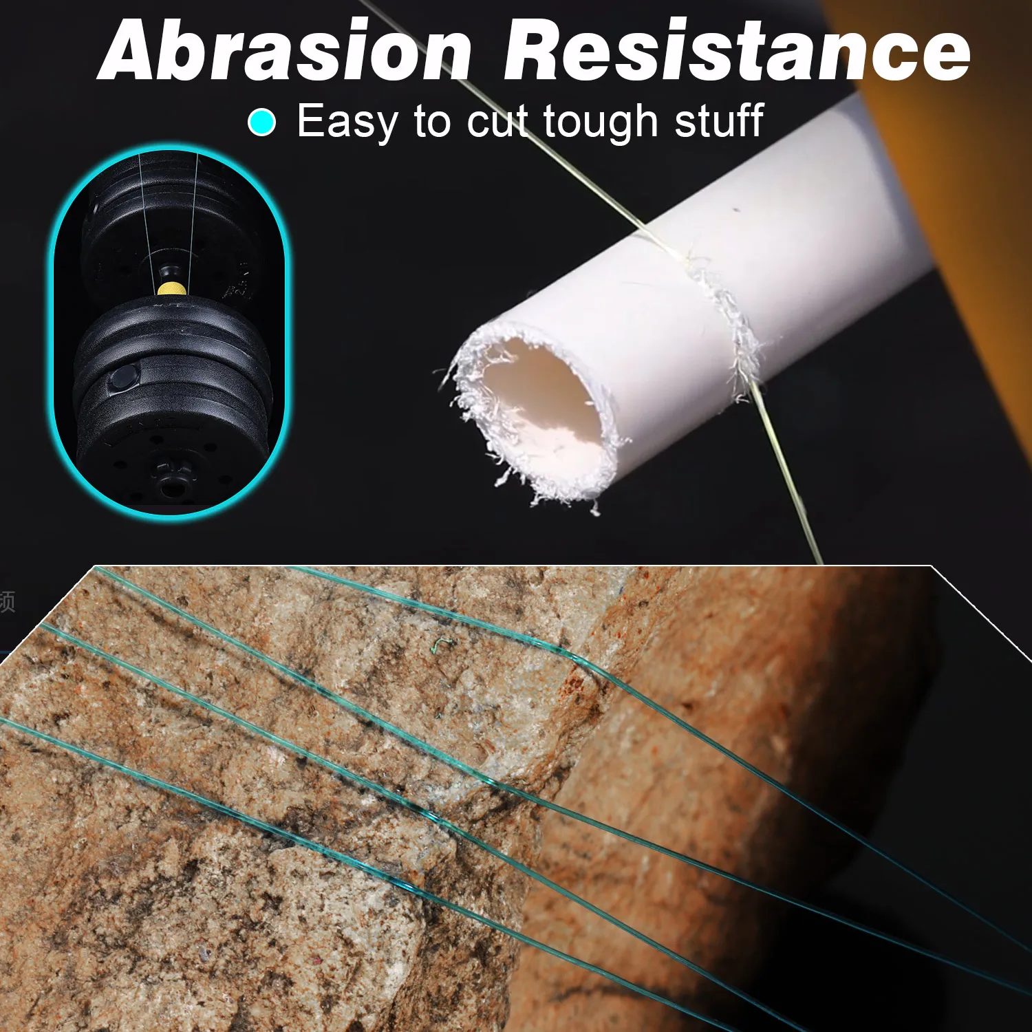 Línea de nailon Sougayilang – resistente para agua dulce y salada - imagen 4
