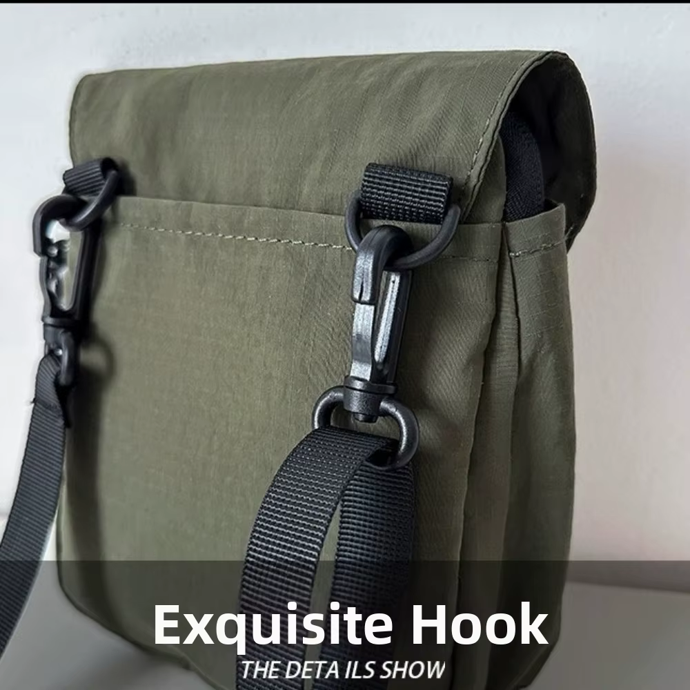 Bolso Bandolera Cruzado con Múltiples Bolsillos y Correa Ajustable - imagen 2