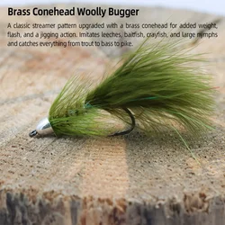 Wifreo Streamer Woolly Bugger Stinger – pesca mosca trucha