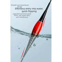 Flotador electrónico con indicador y luces para pesca nocturna