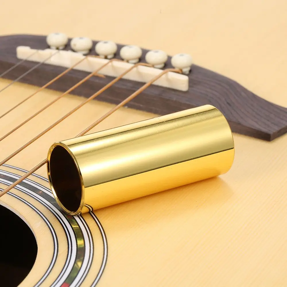 Tubo deslizante de metal para ukelele y guitarra con glissando - imagen 2