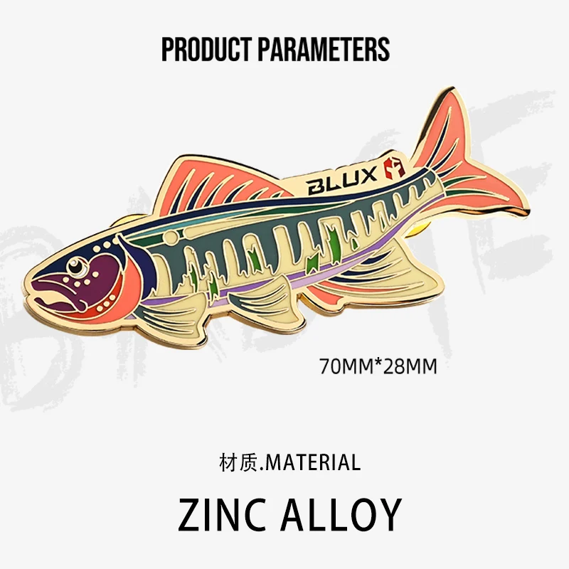 Plomada de zinc BLUX de aleación para pesca - imagen 3