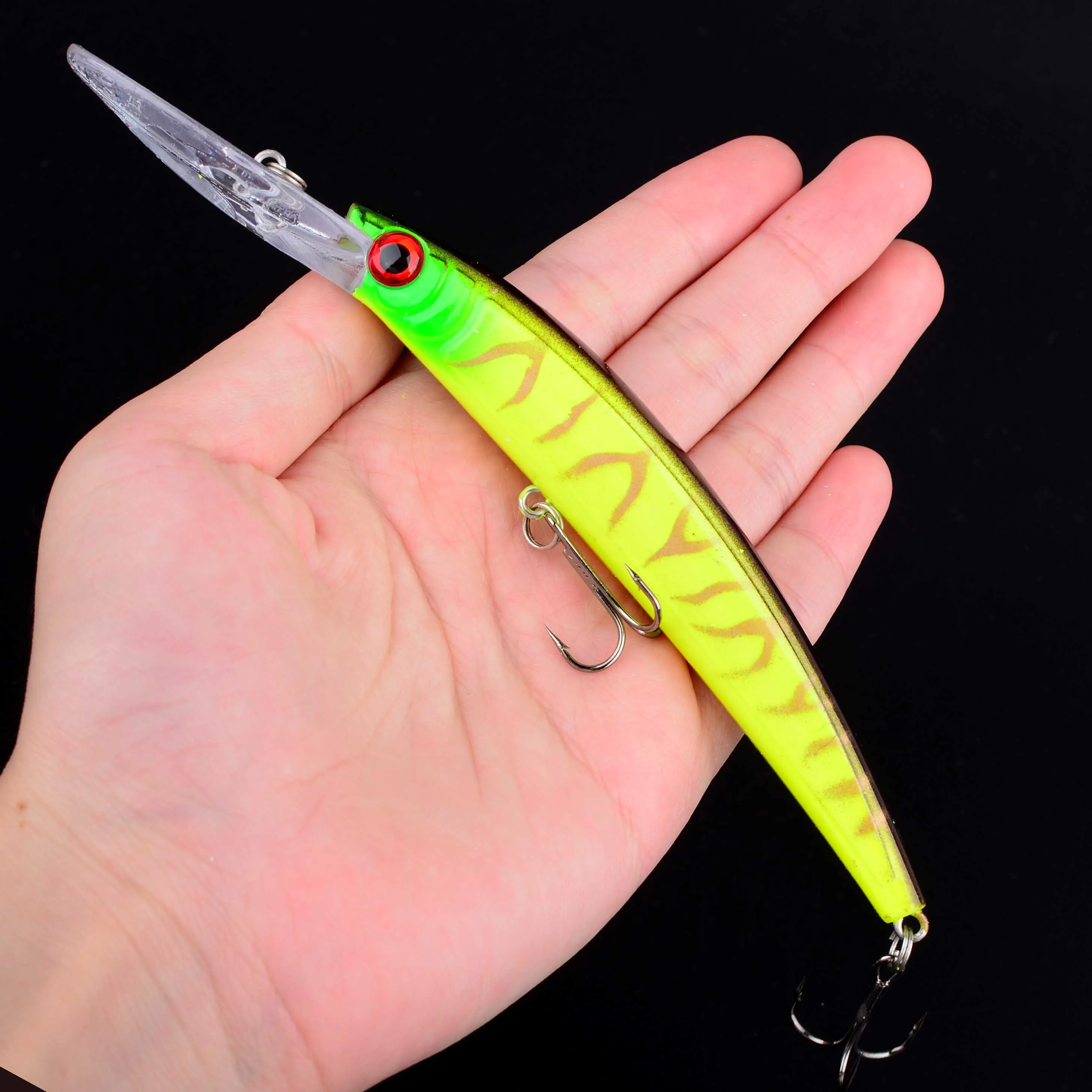 Señuelo Crankbait Minnow – Ojos 3D y láser para lucio y carpa - imagen 5