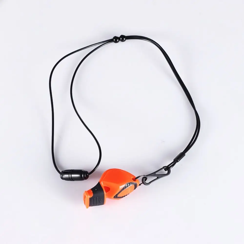 Cordón de silbato multiusos en PVC negro para accesorios de exterior - imagen 5