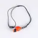 Cordón de silbato multiusos en PVC negro para accesorios de exterior - imagen 5