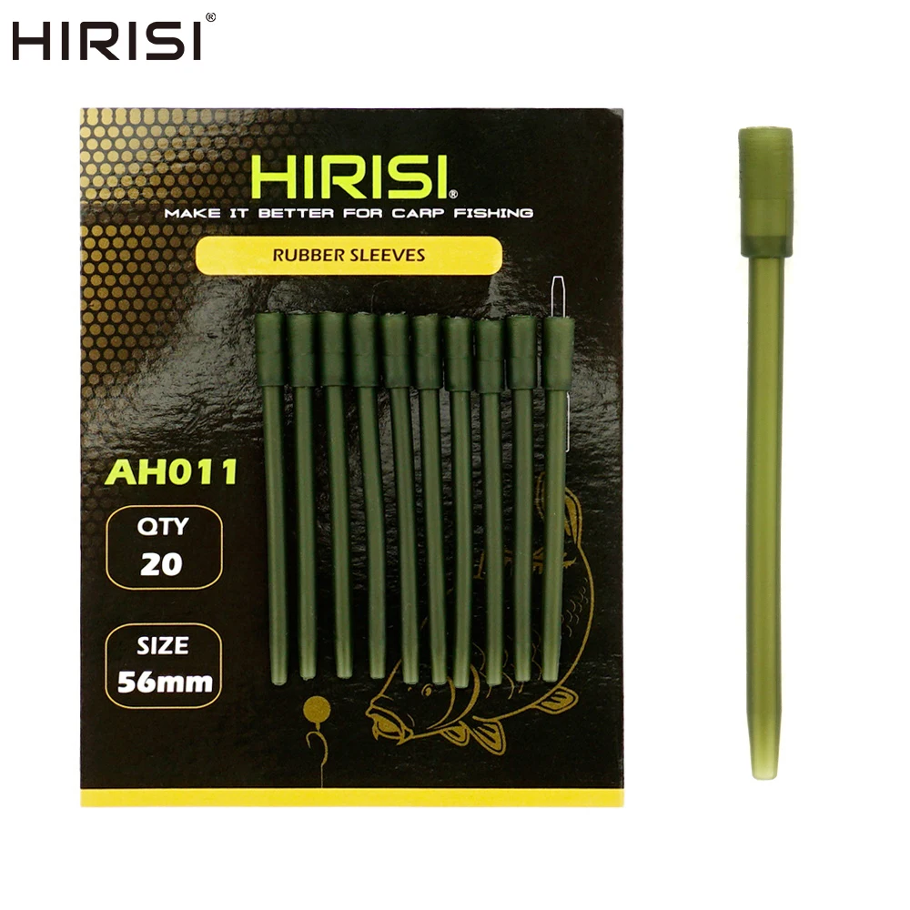 Hirisi Mangas anti-enredos para pesca de carpa, conectables al anzuelo - imagen 3