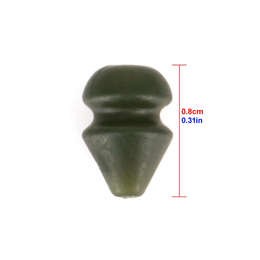 Hirisi AH060 Cuentas Heli Chod 8 mm para pesca de carpa - imagen 5